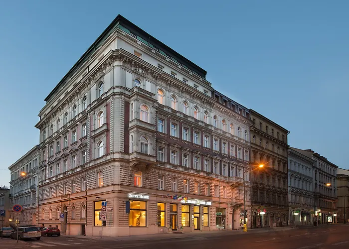 Hotel Suite Home Prague Lägenhetshotell Prag